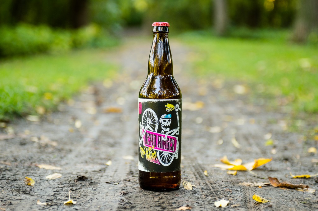 Half Pints Dead Ringer Belgian IPA with label design by Tétro – photo by Mark Reimer
